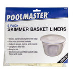 5 Pack Skimmer Basket Liners