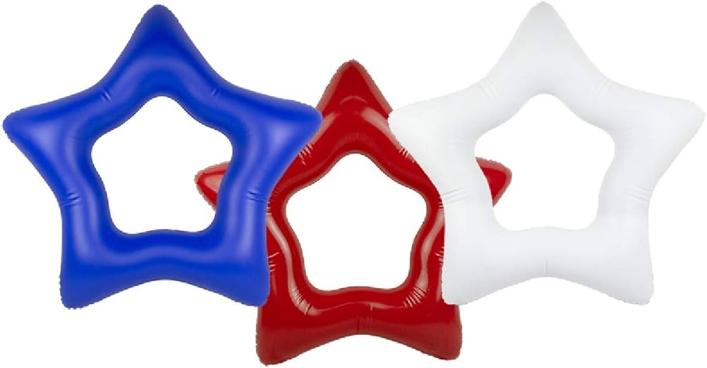 36" American Stars Tube 3 Pack