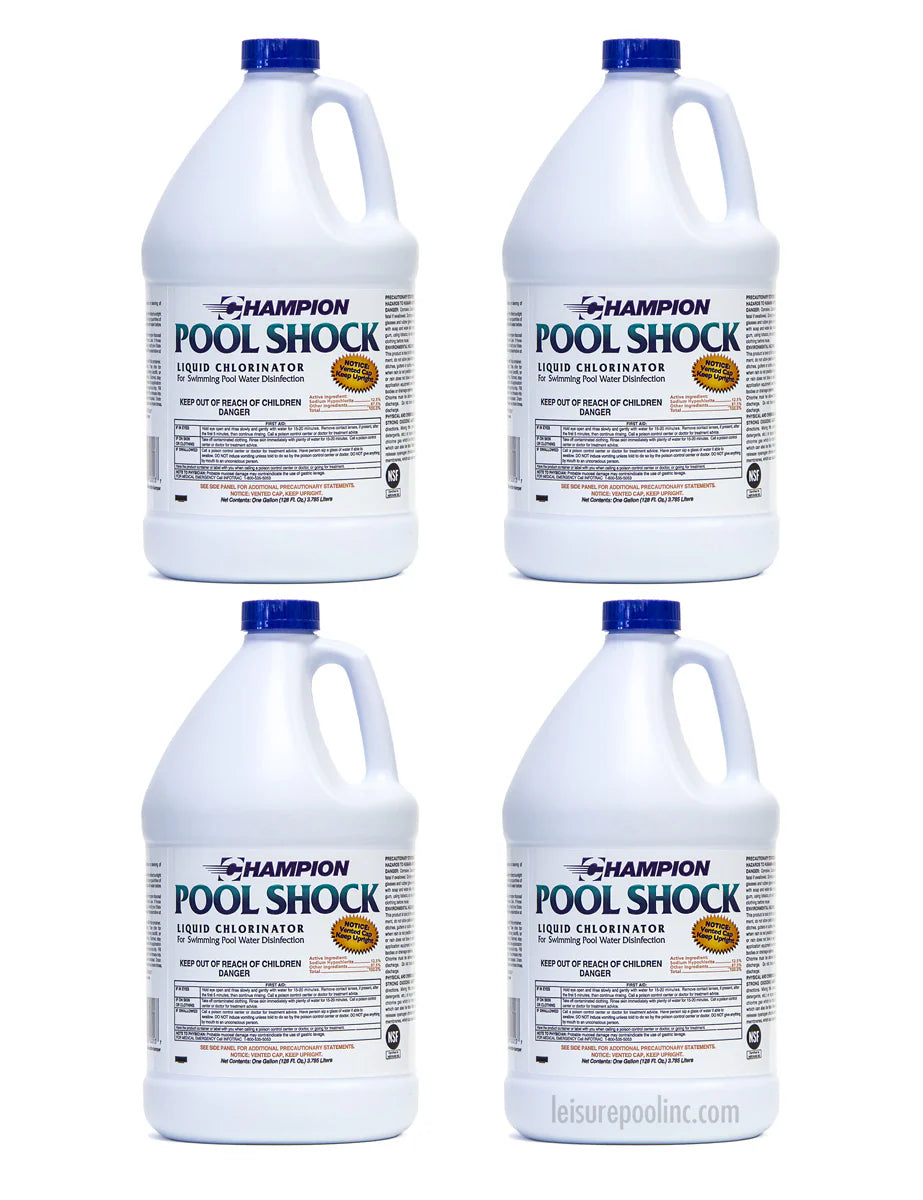 12.5% 4 Gallon Liquid Chlorine