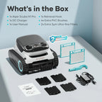 Aiper Scuba P1 Pro Cordless Robotic Pool Cleaner X6P-US, 6000 GPH (Scuba N1 Pro)