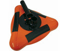 Poolstyle Vinyl Liner Vacuum Head triangle orange