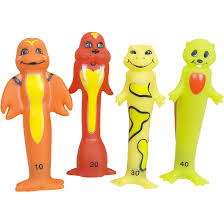 Soft Funny Dive Animals 4 Pack