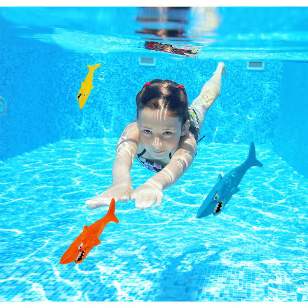 Shark Dive Toys Pack Of 3