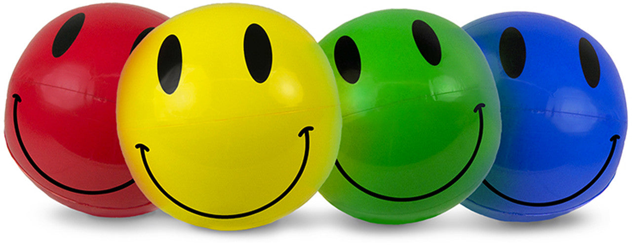 16" Smile Play Ball 4 Pack